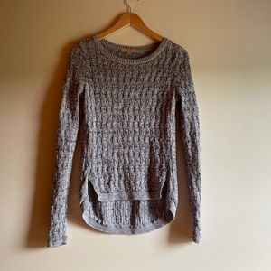 White/Black Loft Sweater